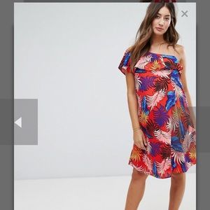 NWT Asos Tropical Print Maternity Dress